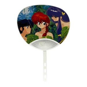 Vintage VTG‎ Ranma Akane Tendo Shampoo Uchiwa Fan Manga Anime Japan Import F3BA